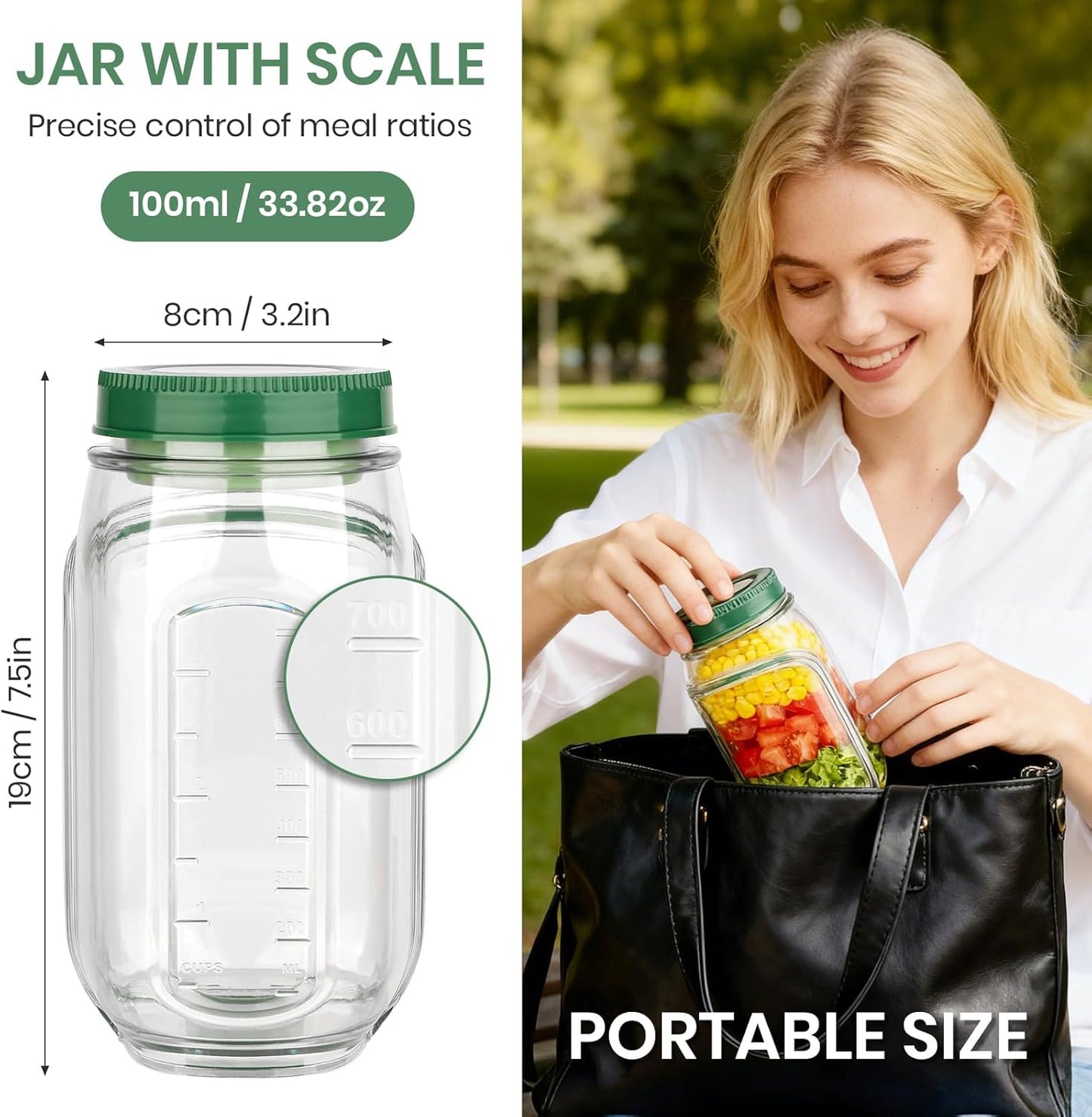 🔥LAST DAY 49% OFF🔥Portable Leakproof Salad Pod