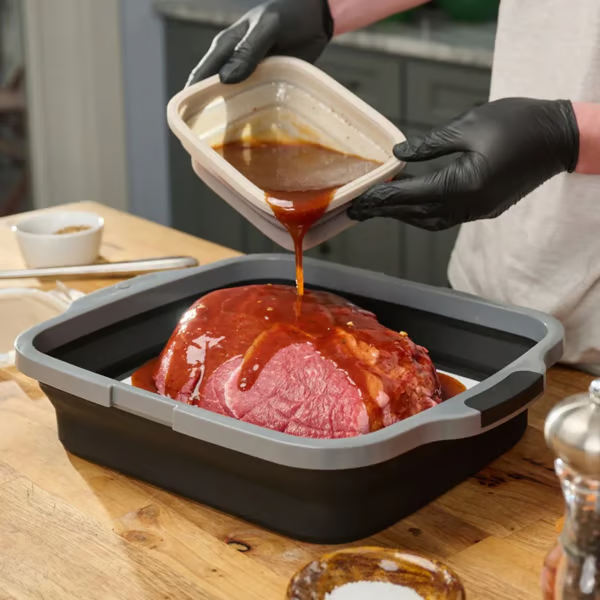 🔥🔥3-in-1 Collapsible BBQ Tub & Cutting Board