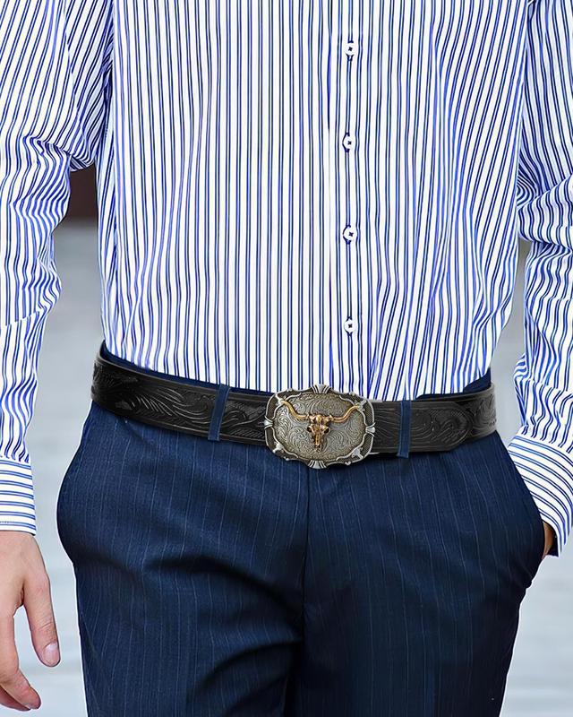 🔥🔥Retro Western Leather Belt (Unisex)