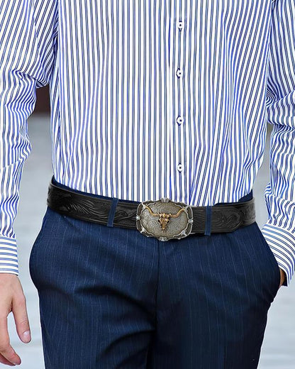 🔥🔥Retro Western Leather Belt (Unisex)