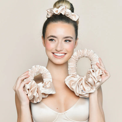 Heatless Hair Curler, Overnight Blowout Scrunchie with Best To Sleep With Blowout For All Hairtypes