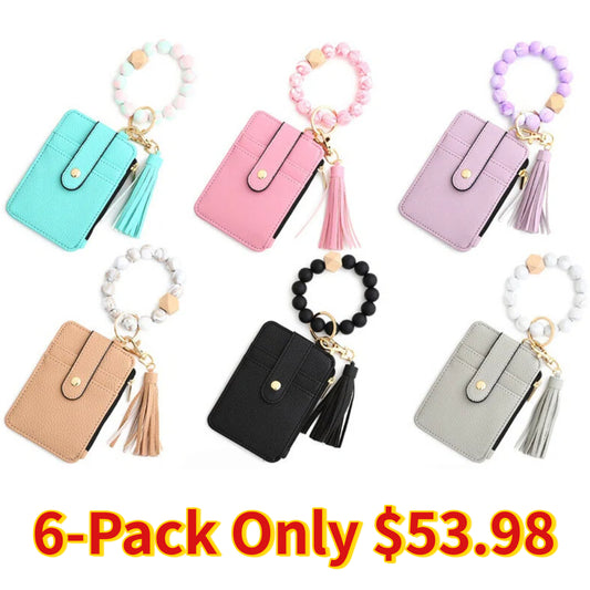 🎄 Holiday Sale 🎁 Boho Beaded Tassel Keychain