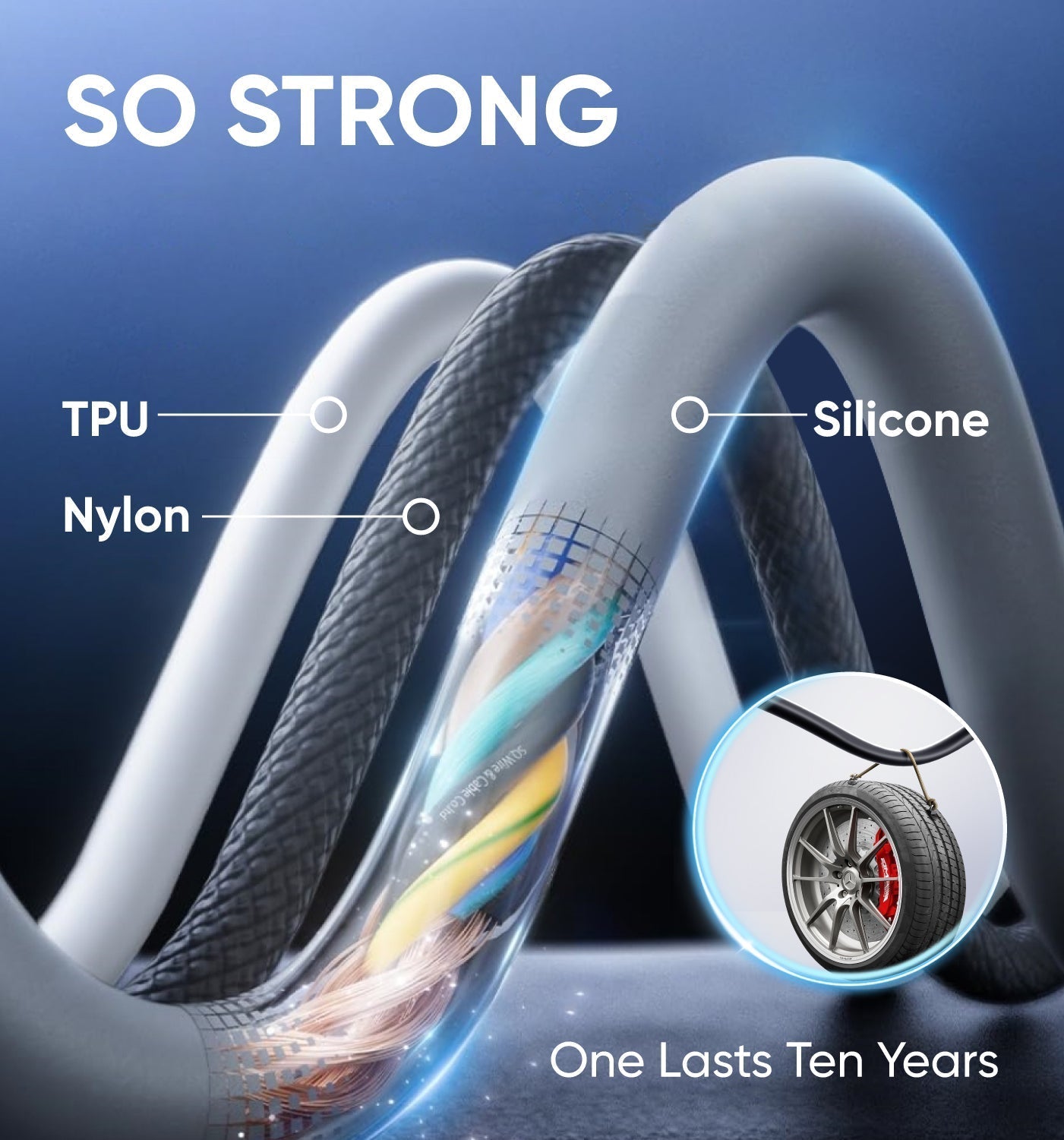 🔥🔥4-in-1 Multi 240W Charging Cable  Fast Charging