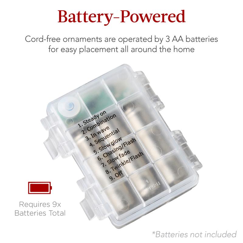 🔥Hot Sale🎁✨3-Piece Hanging Pop-Up Outdoor Christmas Ornaments