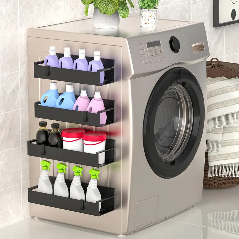 🔥LAST DAY 49% OFF🔥 Magnetic Spice Racks – Rustproof Storage Racks for Kitchen, Pantry & Fridge