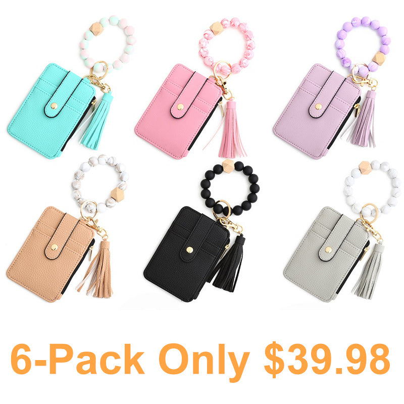 🎅🏆Christmas Hot Sale 49% Off - Boho Beaded Tassel Keychain