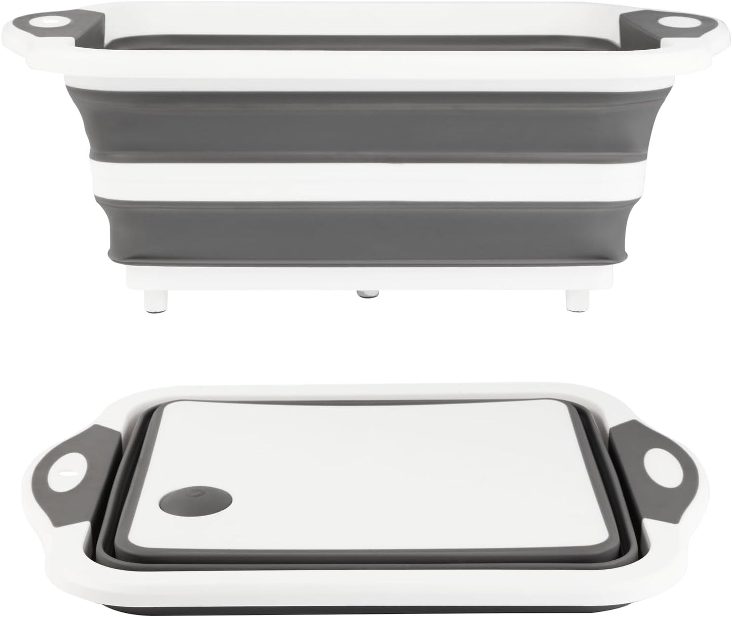 🔥🔥3-in-1 Collapsible BBQ Tub & Cutting Board