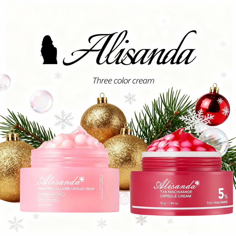 🎄 Holiday Glow Gift Set 🎁 Capsule Creams for Glass Skin with Hydrating & Even Tone