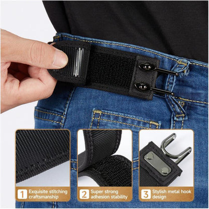 🔥🔥Tactical Metal Hook Elastic Belt (Unisex)
