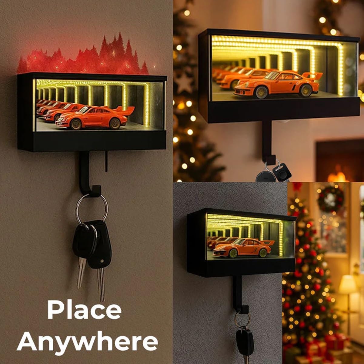 🔥Hot Sale🔥 LED Garage Keychain Hanger