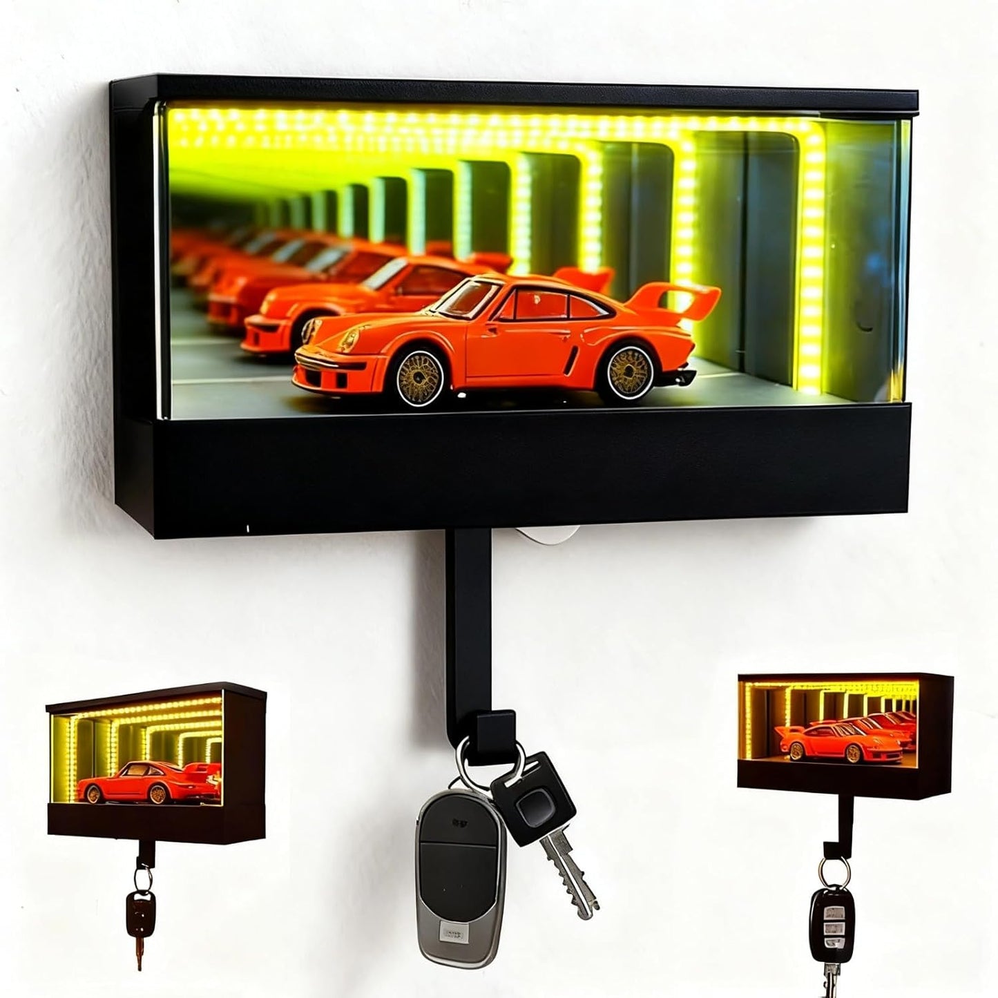 🔥Hot Sale🔥 LED Garage Keychain Hanger