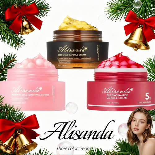 🎄 Holiday Glow Gift Set 🎁 Capsule Creams for Glass Skin with Hydrating & Even Tone