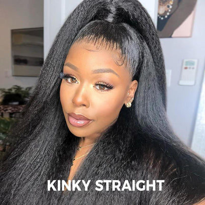 🔥 LAST DAY 70% OFF 🔥 360 Full Lace Wig | Pre-Cut, Pre-Plucked & Glueless with Invisible Drawstring