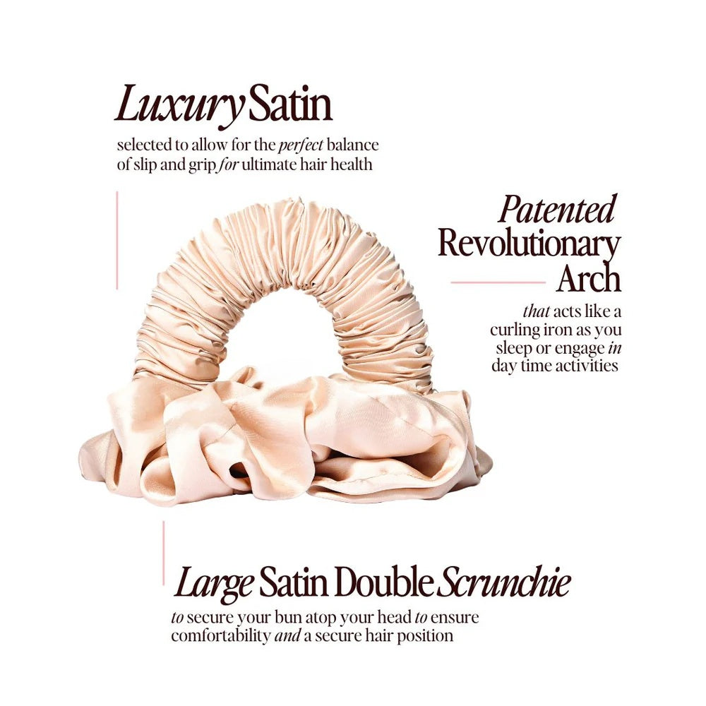 Heatless Hair Curler, Overnight Blowout Scrunchie with Best To Sleep With Blowout For All Hairtypes