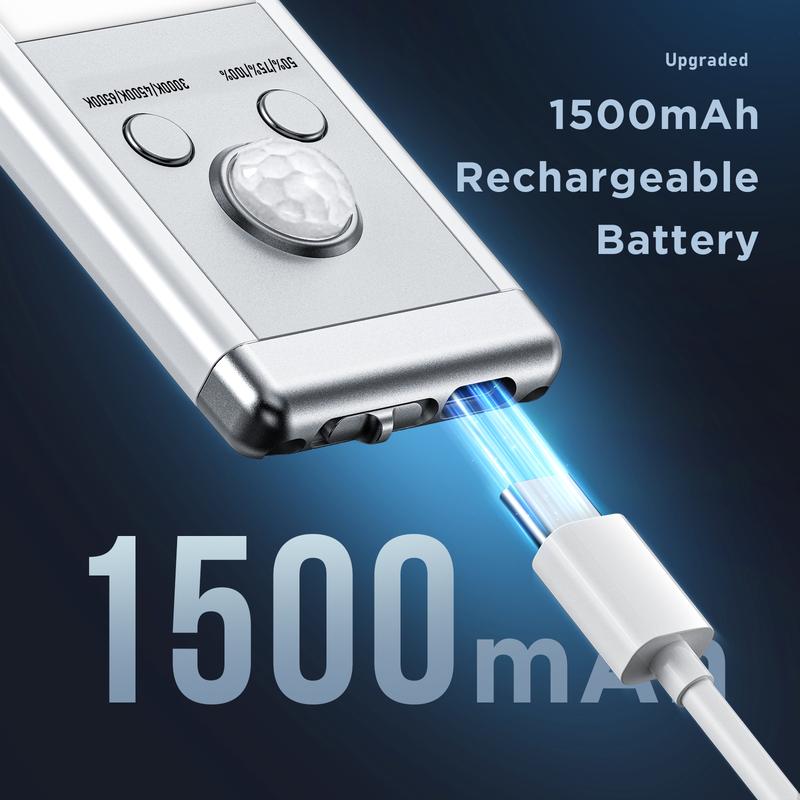 🎅 Early Christmas Sale 🎁 Smart Under Cabinet Lights - 76LED Motion Sensor Night Light Indoor for Closet, Stairs & Kitchen