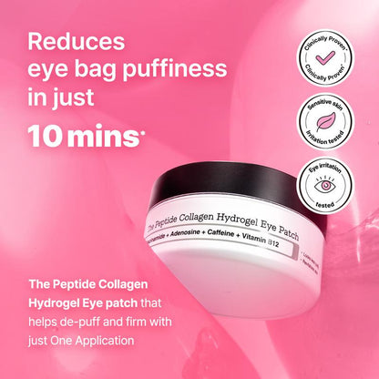 Peptide Hydrogel Eye Patches