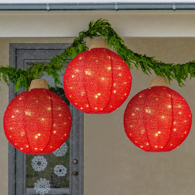 🔥Hot Sale🎁✨3-Piece Hanging Pop-Up Outdoor Christmas Ornaments