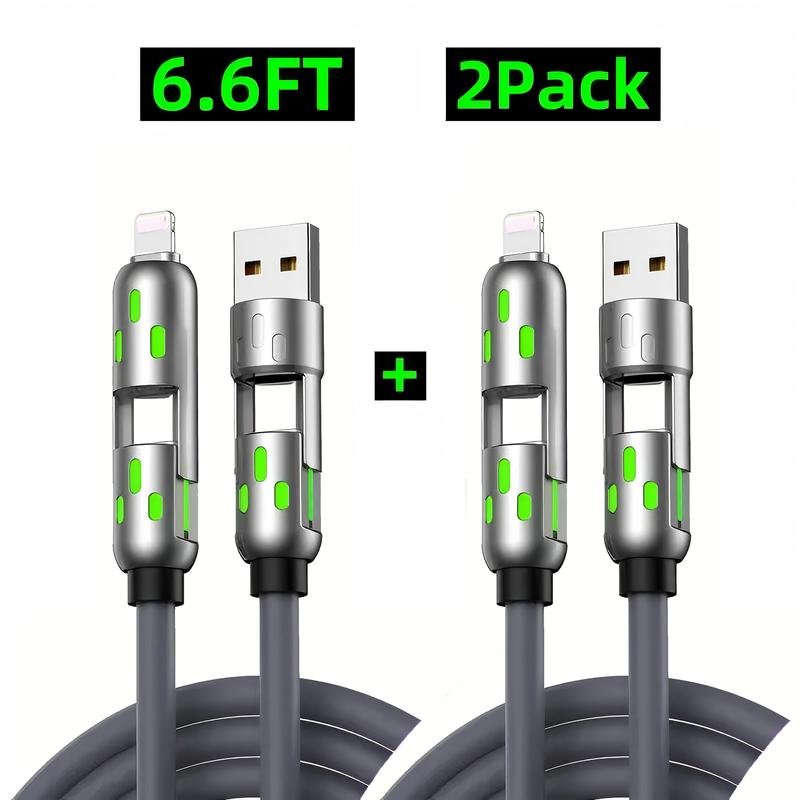 🔥🔥4-in-1 Multi 240W Charging Cable  Fast Charging