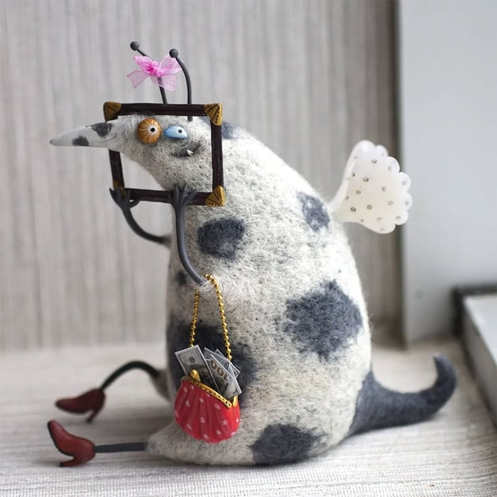 🔥Limited Time 49% Off✨Handmade Wool Felt Familiars