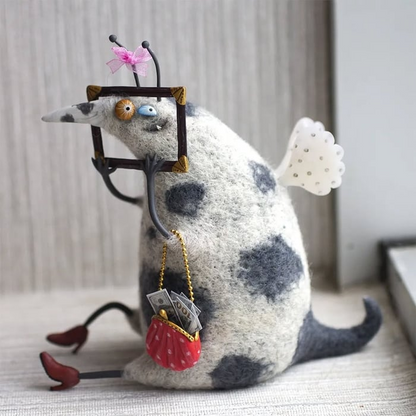 🔥Limited Time 49% Off✨Handmade Wool Felt Familiars