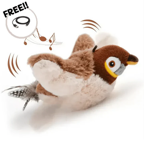 🎁 Holiday Offer 🔥 Soft Plush Bird Toy, Cozy Christmas Home Decor & Perfect Gift Idea