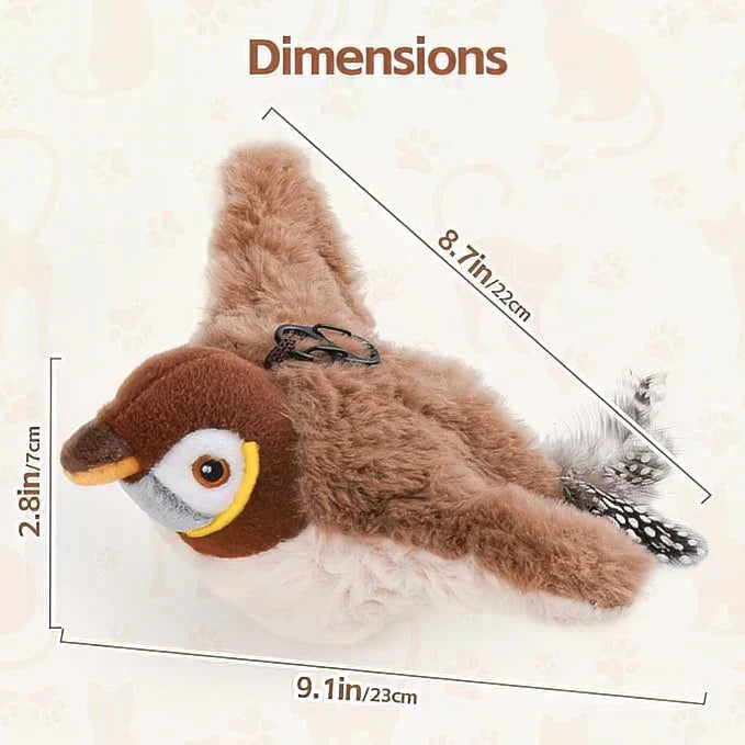 🎁 Holiday Offer 🔥 Soft Plush Bird Toy, Cozy Christmas Home Decor & Perfect Gift Idea